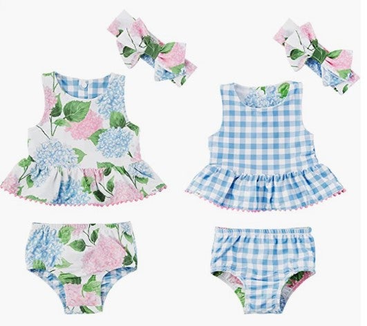 Mudpie Baby Solid Pink One Piece Swimsuit Size 5T - 65% Off